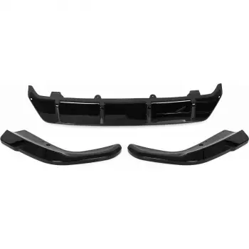 BMW X6:G06+LCI 2019- Tampon Splitter Seti X6 Tampon Splitter Difüzör Seti Arka A51128099219S1 Wender