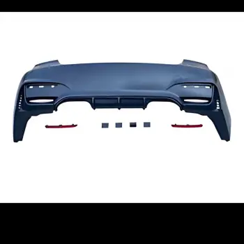BMW E90+LCI 2005-2011 Komple Tampon Arka Egz Çıkışlı Style A51128040567M4 Wender