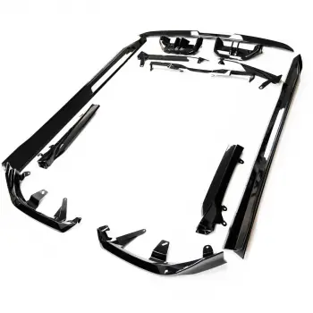 BMW G60 Aero Kit Ön Arka Splitter Marşpiyelli Panjurlu Ayna Kapakları Bagaj Spoyler M Performance A2302300 Wender