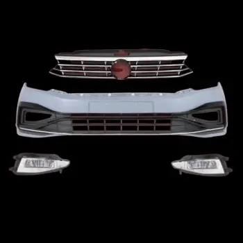VW Passat B8.5 R-line 2020- (14-18 Passat B8 Icin Uyumludur) Tampon Seti Ön V1 3G0807217 Wisco