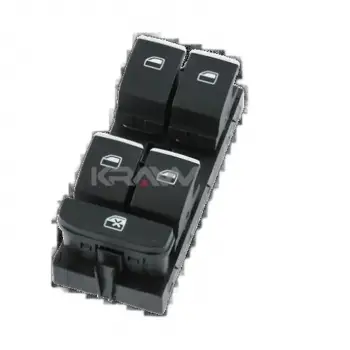 VW GOLF7 Passat 2012- Cam Acma Dugmesi Dortlu Nikelajlı 10PIN 5G0959857CWZU Wisco