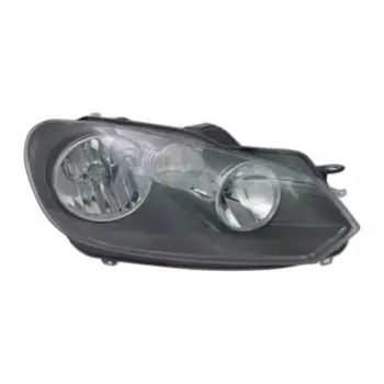 VW Golf 6 R (08-13 Arasi Golf 6 Icin Uyumludur) Far Seti Sol Sağ Cift Mercek 7.5 Gorunum J LED 5G1941005E Wisco