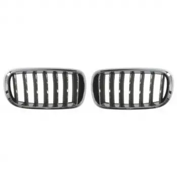 BMW X5:F15 2014-2018 Panjur Set Krom Siyah Diamond 51137316062 Wender