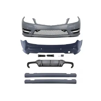 Mercedes W204 2011-2013 Gövde Kiti F Yık Lı PDCli Ön Arka 00 Çıkış Mrşp Li Si̇sli AMG C63 2048808847