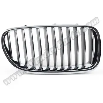 BMW F10 2010-2013 Panjur Sağ Krom Siyah 51137203650 Wender