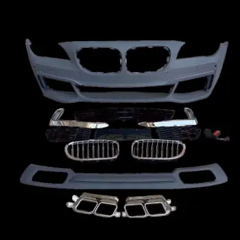 BMW F01 Gövde Kiti F02 Ön F Yık Lı PDCli 00 Çıkış Arka Difüzör Panj Lu Egz Uçlu M Tech 51117897337S1
