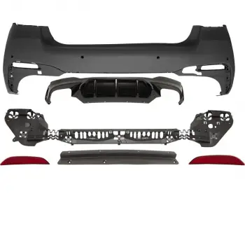 BMW G 30-LCI 2020-2023 Komple Tampon G30 LCI Arka PDCli M5 51125A2C1E9 Wender