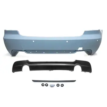 BMW E92+LCI 2006-2013 Komple Tampon E93 Arka PDCli O Egz Çıkışlı M Tech 51128044934S1 Wender