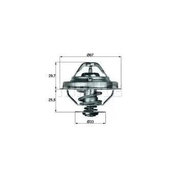 BMW E34 E36 E39 Termostat M51 80C 11532246199 Behr-mah