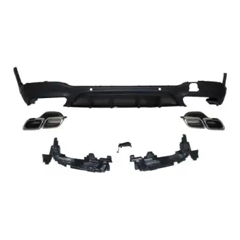 Mercedes X253 C253 2015-2022 Tampon Difüzörü Tampon Splitteri Ön Alt AMG 2538855806 Wender