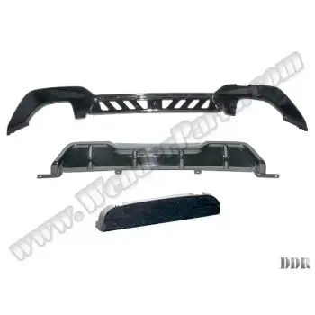 BMW G20 2019-2021 Tampon Difüzörü Arka O Egz Çıkışlı M Performance 51192455856 Wender
