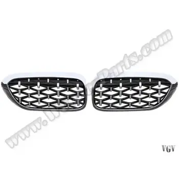 BMW G30 2017-2020 Panjur Set Krom Siyah Diamond 51137390864 Wender