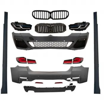 BMW G30 2017-2020 Gövde Kiti Donusum LCI PDCli Ön Arka 0 Çıkış Mrşp Li Panj Lu Far Stop M Tech B_ We