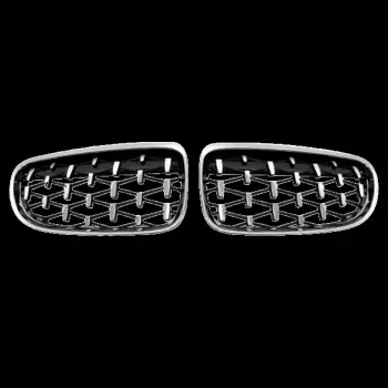 BMW E 92-LCI 2010-2013 Panjur E92 LCI Set Krom Siyah Diamond 51137254969 Wender