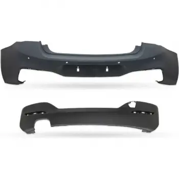 BMW F 20-LCI F 21-LCI 2015-2019 Komple Tampon F20 F21 Arka PDCli Egz Çıkışlı M Tech A51128067800S2 Wender