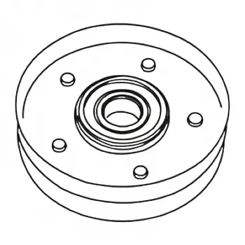 Mercedes Benz W203 W208 W209 1997- Alternator Gergi Rulmani Plastik A1122000070 GRG