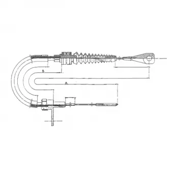 VW T3 1.6D 1981-1987 1.6TD 1984-1992 1.7D 1986-1992 GAZ Teli 3980MM 251721555G Wisco