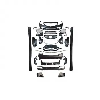 Mercedes W212 2013-2016 Gövde Kiti PDCli Ön Arka Egzoz Uçlu Marşpiyelli AMG A2122102 Wender