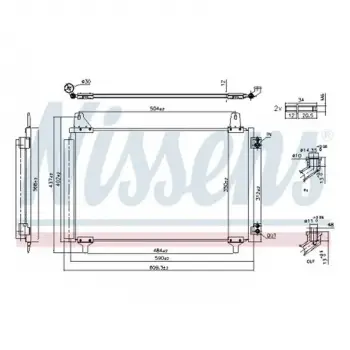 Opel Corsa F 2019- Peugeot 208 2019- Klima Radyatörü 586X360X12 9825371480 Wisco