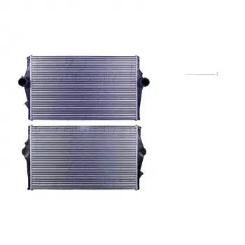 Volkswagen T5 T6 1997-2007 Turbo Radyatörü Intercooler 688X422X27 30741580 Wisco