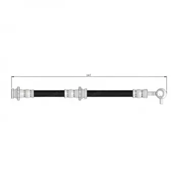 Nissan Qashqai J10 2007-2014 Fren Hortumu Ön Sol 46210-JD005 Nextpart