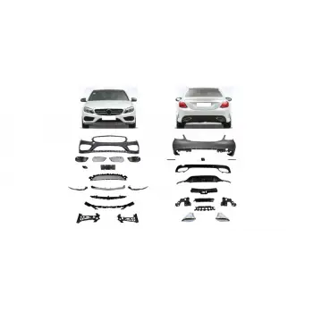 Mercedes W205 2014-2018 Gövde Kiti PDC Ön O O Egz Çıkışlı AMG A2052110 Wender