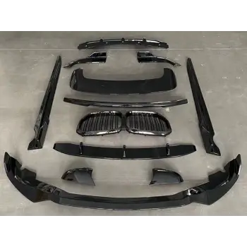 BMW 2018-2022 Lip Difüzör Seti Lip Difüzör Marşpiyeller Panjur Ayna Kapakları M Performance 51952471502 Wender