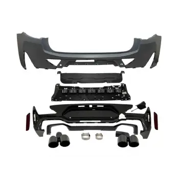 BMW X4:G02-LCI 2022- Komple Tampon Arka 00 00 Çıkış Egz Uçlu X4M 51128065289 Wender