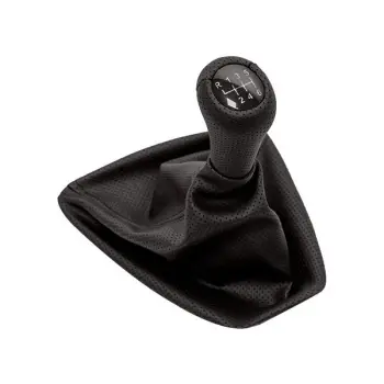 BMW E90+LCI E92+LCI Topuzlu Vites Körüğü 6 İleri Man Şanz Siyah Noktalı Suni Deri Işıklı 25118036628 Wender