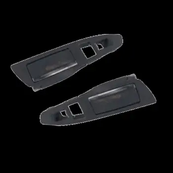 BMW F01-LCI Cam Düğme Çerçevesi Set Arka Solsağ Küllüklü Siyah Arka Güneşlik 51427322878 Wender