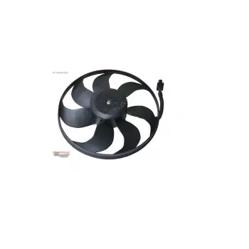 Volkswagen Bora 1998- Audi A3 1998- FAN Motoru Davlumbazsiz 345 MM 3 FIS 7 Kanat 1J0959455S Winpower