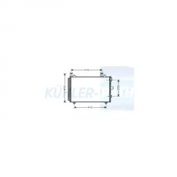 Daihatsu Terios (00-06) Delphi Klima Radyatörü FR 8846087406 Delphi