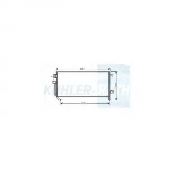 Subaru Forester (02-08) Delphi Klima Radyatörü FR 73210SA000 Delphi