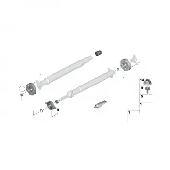 BMW 3 Serisi G20 5 Serisi F10 X3 G01 G08 X4 G02 X7 G07 Saft Aski Takozu Rulmanli Nachi Rulmanli 26128858475 Nextpart
