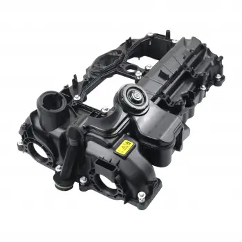 BMW F20 F21 F23 F30 F31 F32 F10 E84 F25 F26 F15 E89 Kulbutor Kapağı 2011-2019 Conta Aluminyum Si̇yah 11127625477AB Wisco