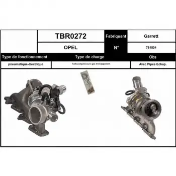 Opel Astra J Corsa E Turbo Sarj 25201063 Garrett