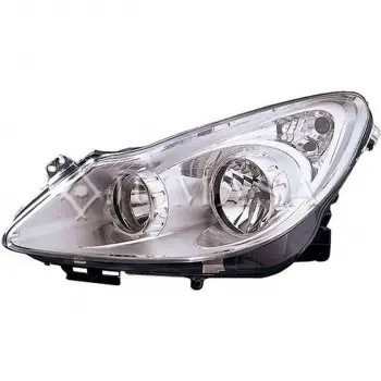 Opel Corsa D 2007- Far Sağ Makyajsiz Krom 442-1152R-LDEM1 Depo