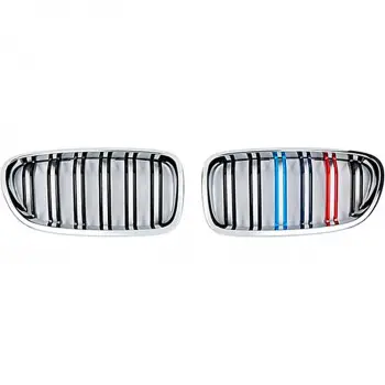 BMW F10+LCI 2010-2016 Panjur Set Krom Siyah Çift Çıtalı M Renkli A0103184 Wender