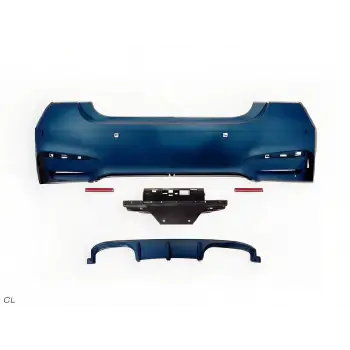 BMW F32+LCI 2013-2020 Komple Tampon Arka PDCli Egz Çıkışlı A51128056223S1 Wender