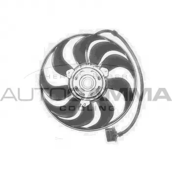 Volkswagen FOX Polo 2000- FAN Motoru Davlumbazsiz 290 MM 3 FIS 9 Kanat 1J0959455N Deye