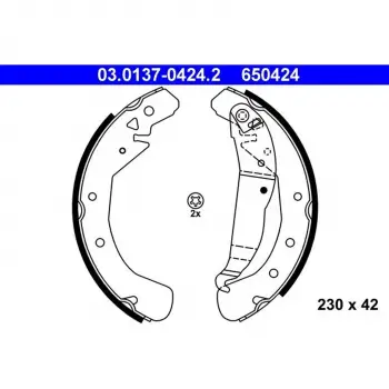 Opel Astra G H 1998-2008 Fren Balatası Arka Pabuclu 93170618 Bosch