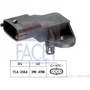 Opel Astra J Insignia A 2010- Turbo Hava Basinc Sensoru 15044 FAE