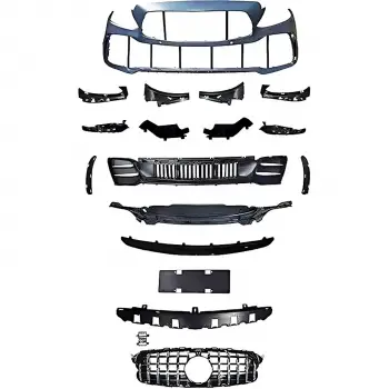 Mercedes W205 2014-2021 Komple Tampon Ön PDCli Panj Lu AMG GT Black Mamba A2058802240S5 Wender