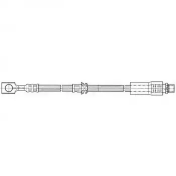 Opel Vectra C 02-> ÖN Opel 2003-2008 Fren Hortumu PG-8034OP Pagid
