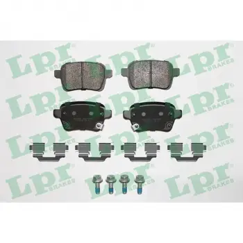 Opel Corsa E 1.2 17MM 2014- Fren Balatası Arka Disk Tipi 77366595 Bosch