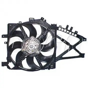 Opel Combo C Corsa C 2001- FAN Motoru Davlumbazsiz 390 MM 2 FIS 6 Kanat 1341331 Deye