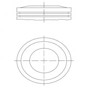Opel Astra Z 1.4XE 2004-2009 Piston Sekman 78.10 050 24407186 Goetze