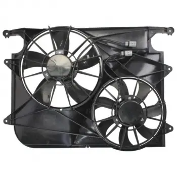 Chevrolet Captiva (C100) 2.0 D 2006- FAN Motoru Davlumbazli Komple 340MM 7KANAT 4FIS 96629063 Wisco