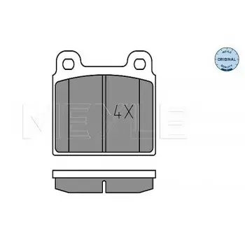 Mercedes Benz W115 1968-1977 Fren Balatası Ön 0014207720 Meyle