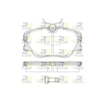 Mercedes Benz W124 1987-1993 Fren Balatası Ön 0004209920 Roadhous